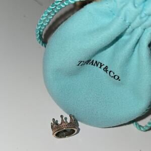 Tiffany co crown charm